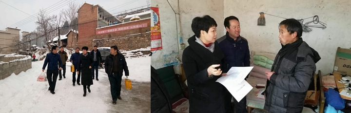 1月7号下午，县人社局党组书记、局长李波，带领局班子成员及各帮扶责任人深入所包扶的文峪乡磨沟村和假沙爬村，入户宣传政策，走访慰问，开展“送温暖、解难题”活动.jpg
